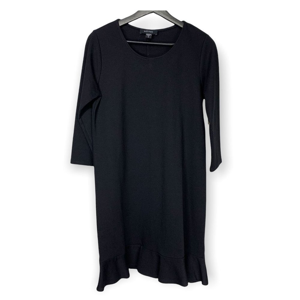 NWT Karen Kane Black Sabrina Unstructured Dress Small